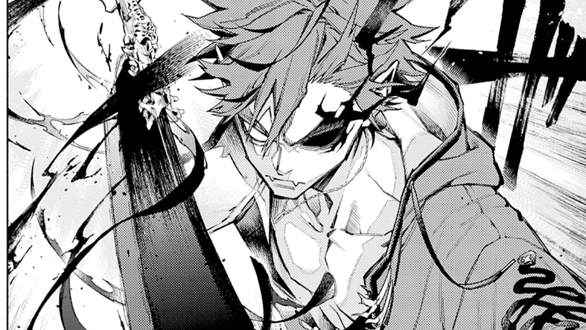 The main character of Gokurakugai (Image via Shueisha)